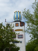 Hundertwasser Schule in Wittenberg Turm